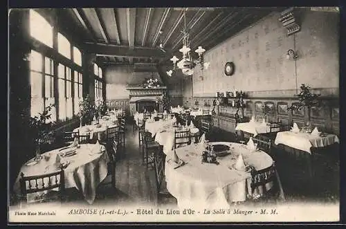 AK Amboise, Hotel du Lion d`Or, La Sale a Manger