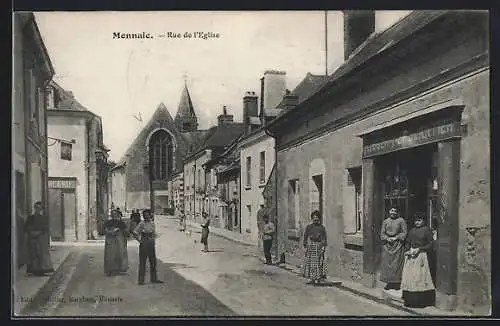 AK Monnaie, Rue de l`Eglise