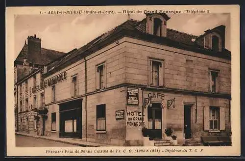 AK Azay-le-Rideau, Hotel du Grand Monarque