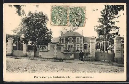 AK Perrusson près Loches, Ecole Communale