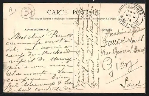 AK Camp du Ruchard, Arrivée de l`exercice