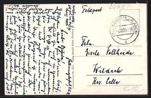 AK Fallingbostel /Lüneburger Heide, Strassenpartie mit Blick auf die Kirche