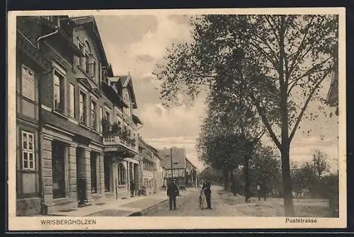 AK Wrisbergholzen, Partie in der Poststrasse