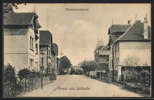 AK Lübbecke, Partie in der Blasheimerstrasse