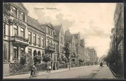 AK Hannover, Blick in die Ifflandstrasse