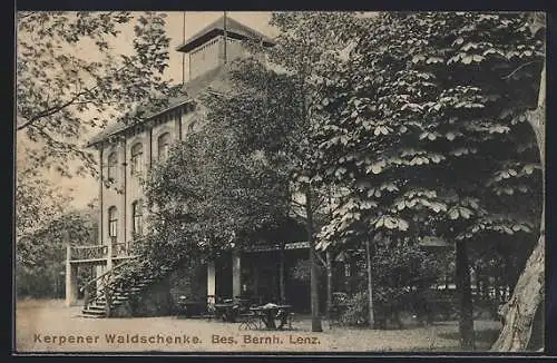 AK Kerpen / Rheinl., Gasthaus Kerpener Wadschenke, Bes. Bernh. Lenz