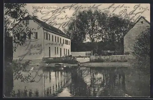 AK Offenbach / Main, Gasthaus Wildhof