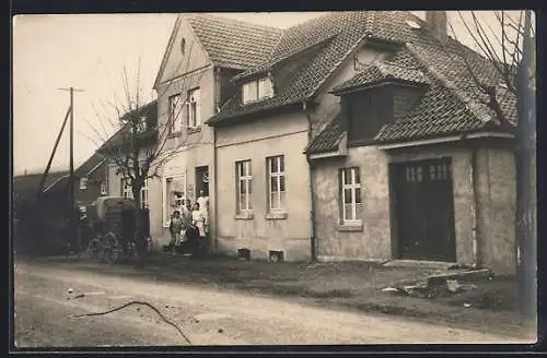 Foto-AK Freden, Bäckerei Karl Winnig