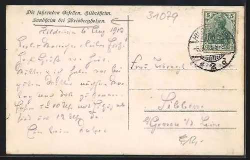 AK Wrisbergholzen, Landheim der fahrenden Gesellen Hildesheim