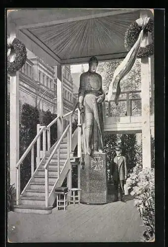 AK Leipzig, Wehrmann in Eisen, Nagelung