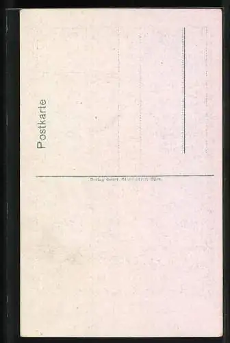 AK Bockenem, Kriegswahrzeichen, Nagelung für Kriegsbeschädigte von der ev. Schule