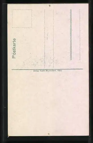 AK Hildesheim, Kriegswahrzeichen, Nagelung zum Besten der Jugendspende für Kriegerwaisen v. Kgl. Gymnasium Andreanum