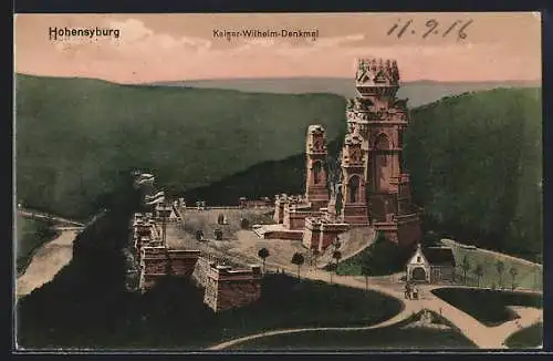 AK Hohensyburg, Kaiser-Wilhelm-Denkmal
