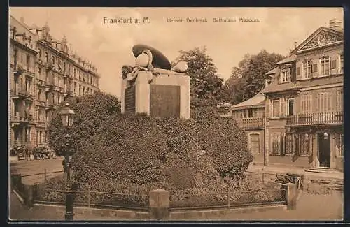 AK Frankfurt-Nordend, Hessen Denkmal und Bethmann Museum
