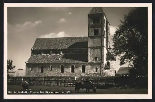 AK Altenstadt / Oberbayern, Romanische Basilika