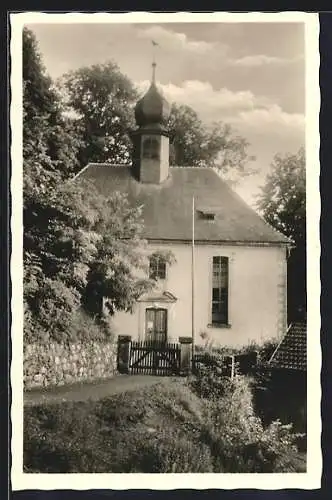 AK Guttenberg /Ofr., Evang.-Luth. Kirche