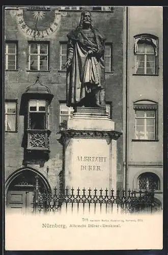 AK Nürnberg, Albrecht Dürer-Denkmal