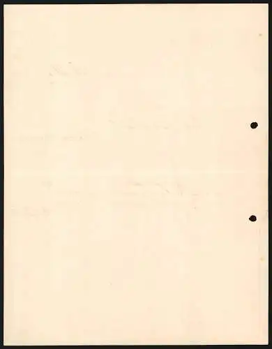 Rechnung Leipzig 1912, Stempel & Co., Tricotagen und Wäsche-Fabrik, Ansicht des Betriebsgeländes, Wittenbergstr. 6