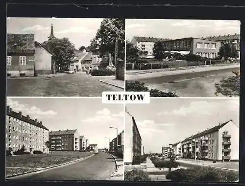 AK Teltow, Strasse der DSF, Anne-Frank-Weg und Lieselotte-Hermannstrasse