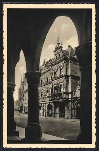 AK Erfurt, Blick zur Markstrasse