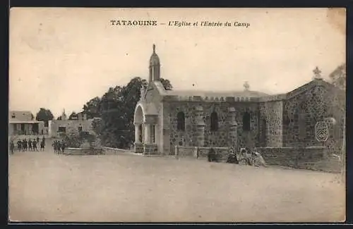 AK Tataouine, L`Eglise et l`Entrée du Camp