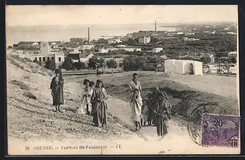 AK Sousse, Vue vers les Faubourgs