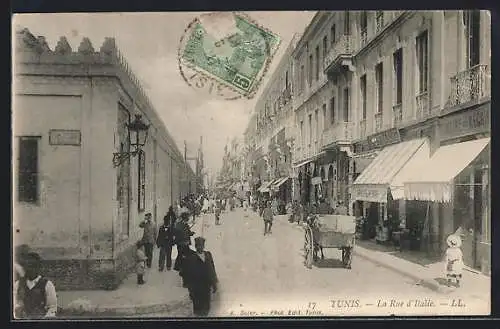 AK Tunis, La Rue d`Italie