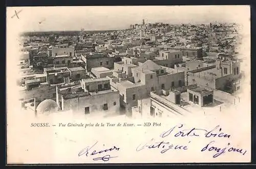 AK Sousse, Vue Générale prise de la Tour de Kssar