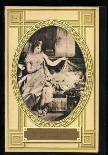 AK Marie Louise et le roi de Rome