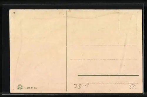 AK Kongo-Congo, Nationalfahne des Landes