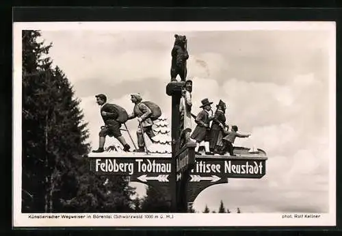 AK Bärental, Künstlerischer Wegweiser im Tal