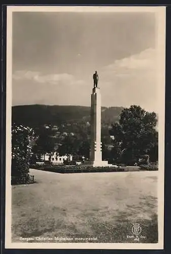 AK Bergen, Christian Michelsen monumentet
