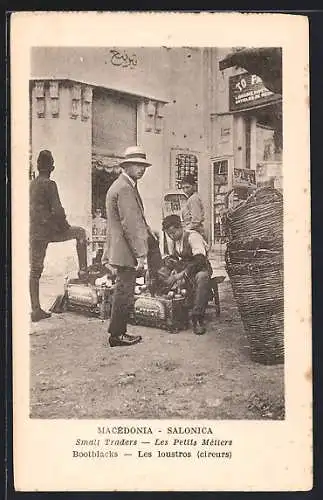 AK Salonica, Small Traders, Orange seller, Orangenverkäufer