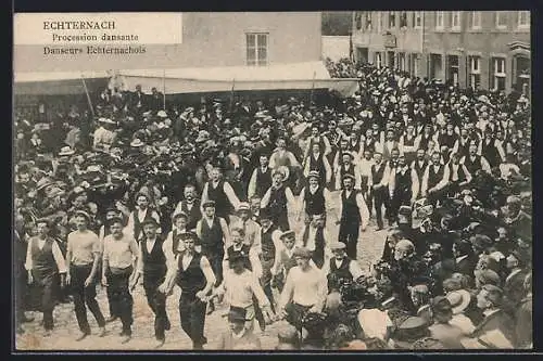 AK Echternach, Procession dansante, Springprozession, Echternacher Springer