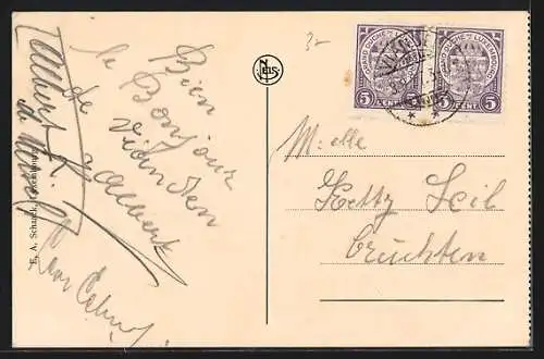 AK Vianden, Le Pont sur l`Our