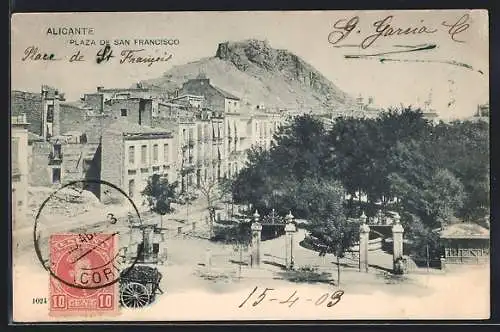 AK Alicante, Plaza de San Francisco