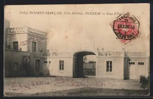 AK Figueras, College Hispano-Francais Villa Hostalets, Cour d`Entree