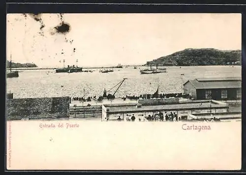 AK Cartagena, Entrada del Puerto