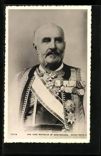 AK König Nicholas von Montenegro