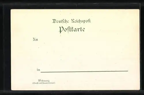 Lithographie Briefmarken aus Sachsen, Bayern, Hamburg und Mecklenburg-Schwerin