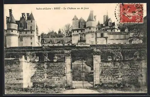 AK Ussé /Indre-et-Loire, Le Chateau vu de face