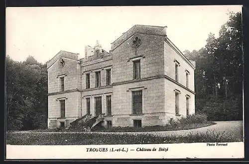 AK Trogues /Indre-et-Loire, Chateau de Boizé