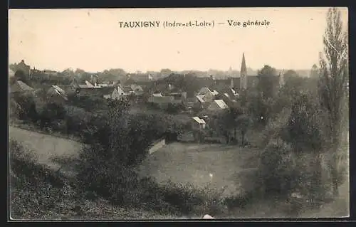 AK Tauxigny /Indre-et-Loire, Vue générale