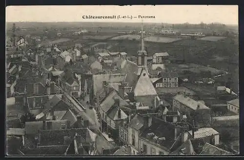 AK Chateaurenault /Indre-et-Loire, Panorama