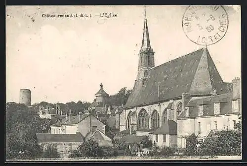AK Chateaurenault /Indre-et-Loire, L`Eglise