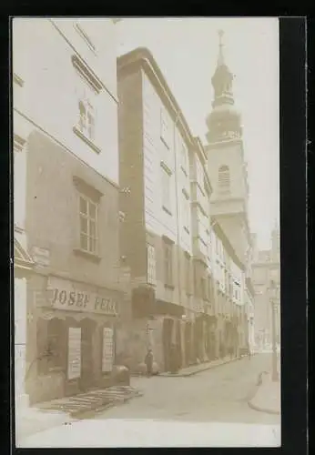 Foto-AK Wien, Spedition Josef Felix, Sonnenfelsgasse