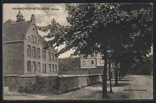 AK Hannover-Stöcken, Die Schule an der Mecklenhaidstrasse