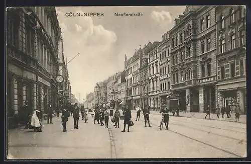 AK Köln-Nippes, Sparkasse in der Neusserstrasse