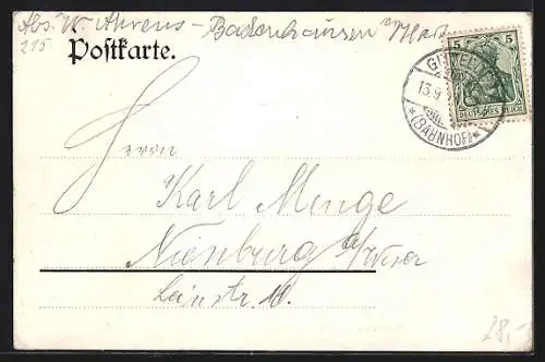 AK Harriehausen, Gastwirtschaft v. Franz Döring