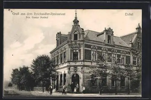 AK Eickel, Restaurant Reichsadler, Bes. Gustav Potthof